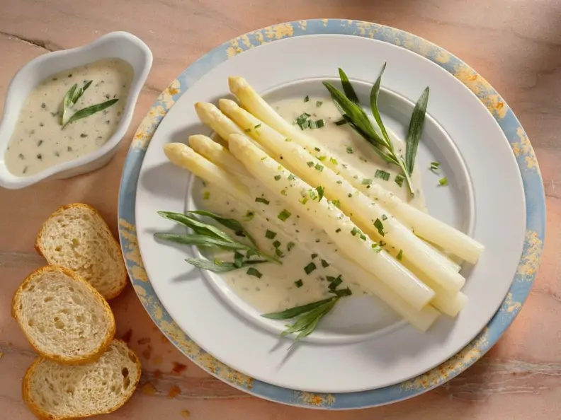 Spargel mit Buttersauce