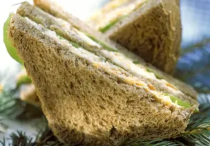 Vollkorn-Sandwich