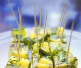 Kartoffel-Tortilla mit Spargel