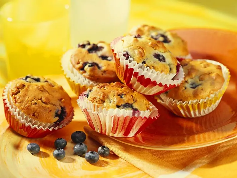 Heidelbeermuffins