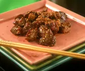 Asiatisch gegarte Hühneleber