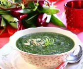 Spinatsuppe
