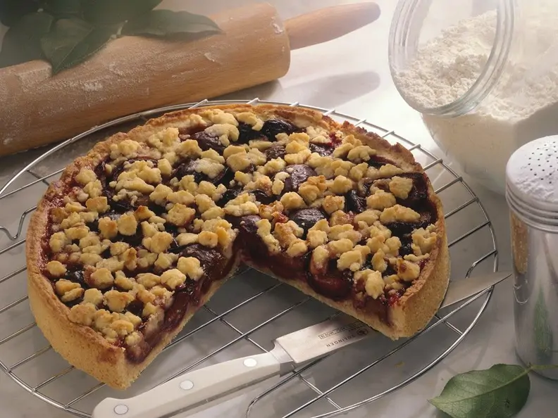 Zwetschgenkuchen mit Streusel