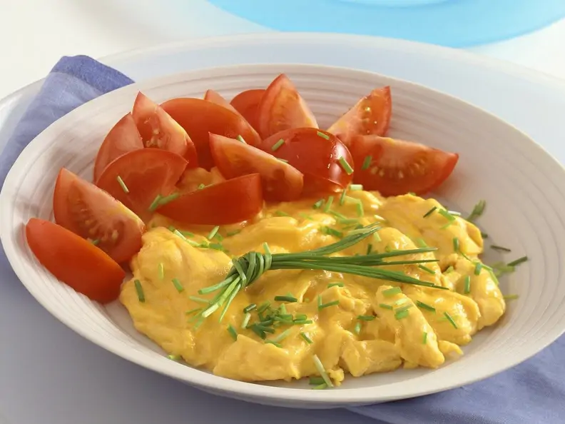 Rührei mit Tomaten