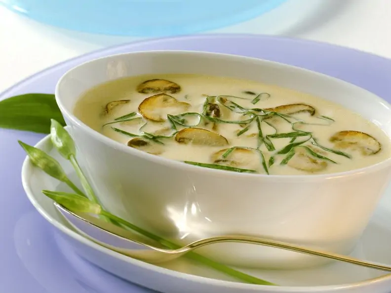 Champignon-Bärlauchsauce