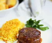 Filetsteak mit Gratin
