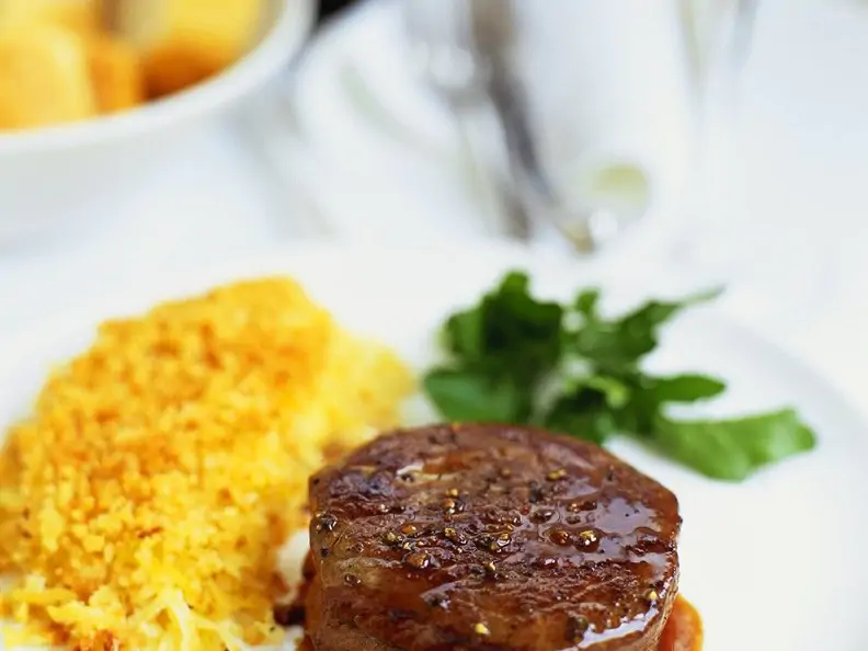 Filetsteak mit Gratin