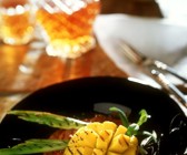 Gegrillte Mango