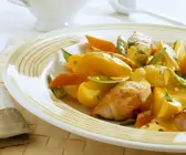 Hähnchenbrust mit Gemüse