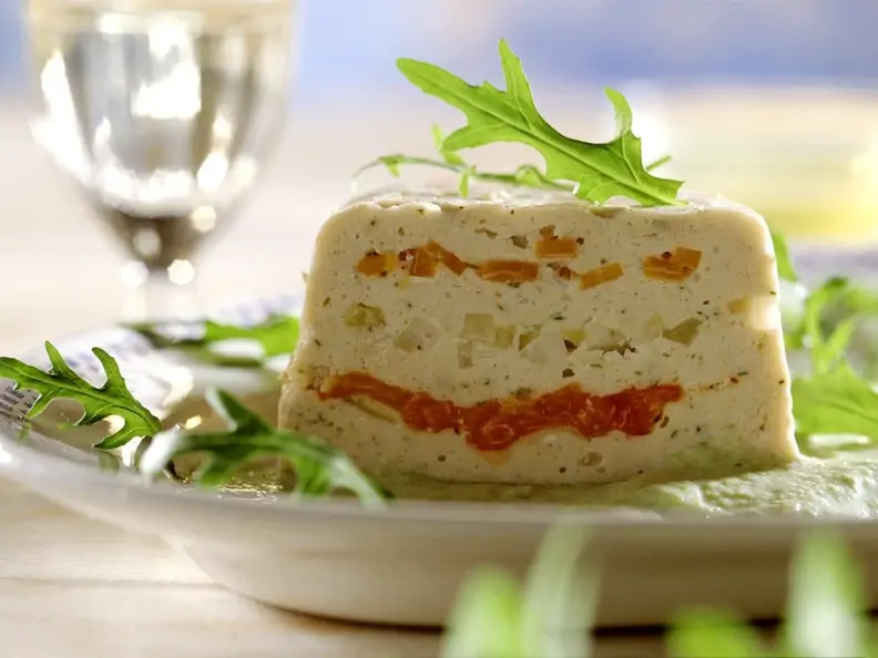 Gemüse-Quarkterrine