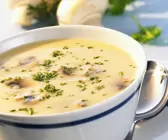 Champignonsuppe vegan