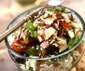 Reissalat mit Thunfisch