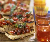 Bruschetta ohne Knoblauch