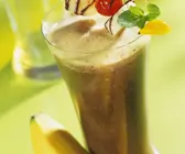 Kaffee-Bananensmoothie