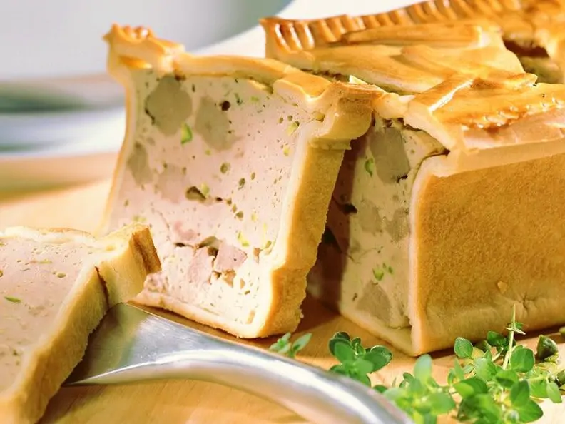 Hähnchenpastete