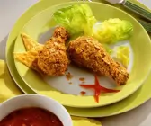 Knusprige Hähnchenkeulen