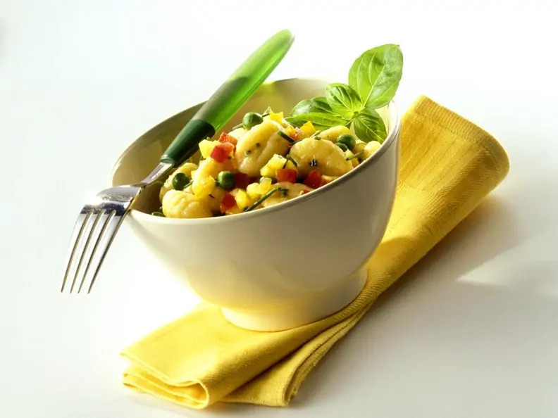 Gnocchi-Gemüsesalat