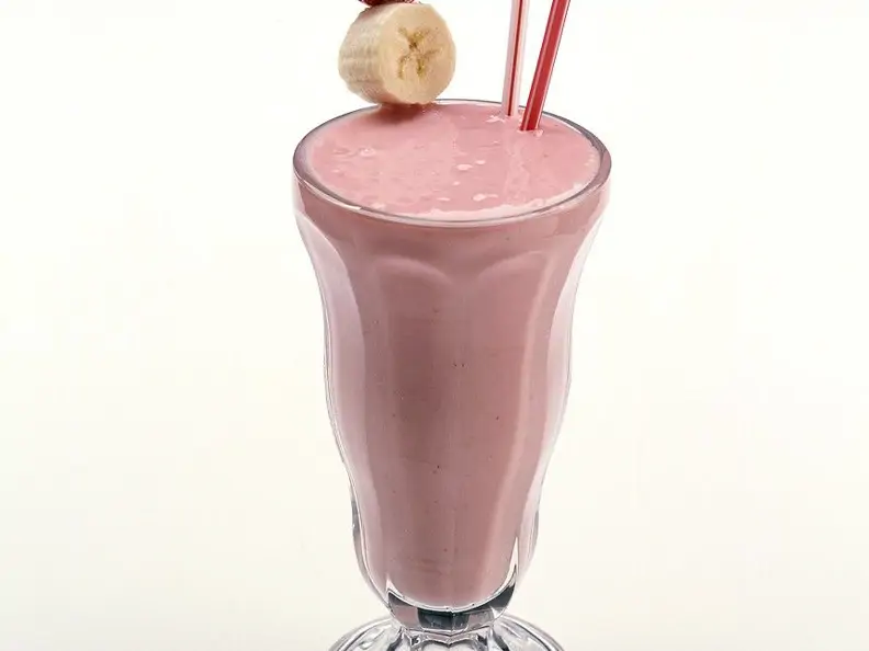 Erdbeer-Bananen-Shake