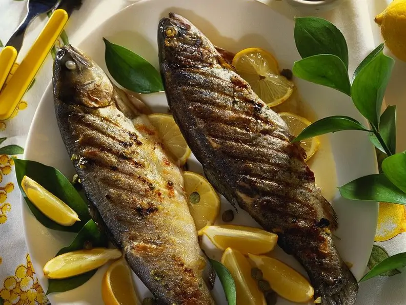 Gegrillte Forellen