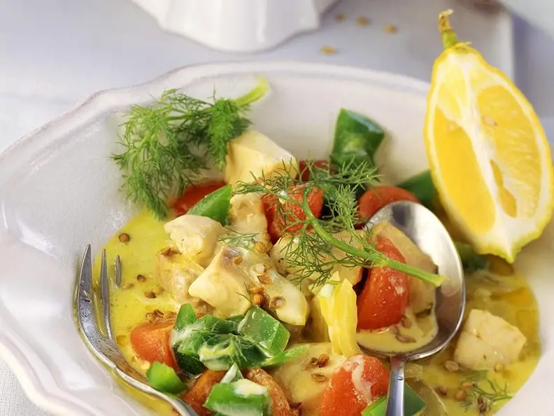 Fischragout mit Fenchel