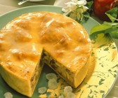 Gedeckter Bratapfelkuchen