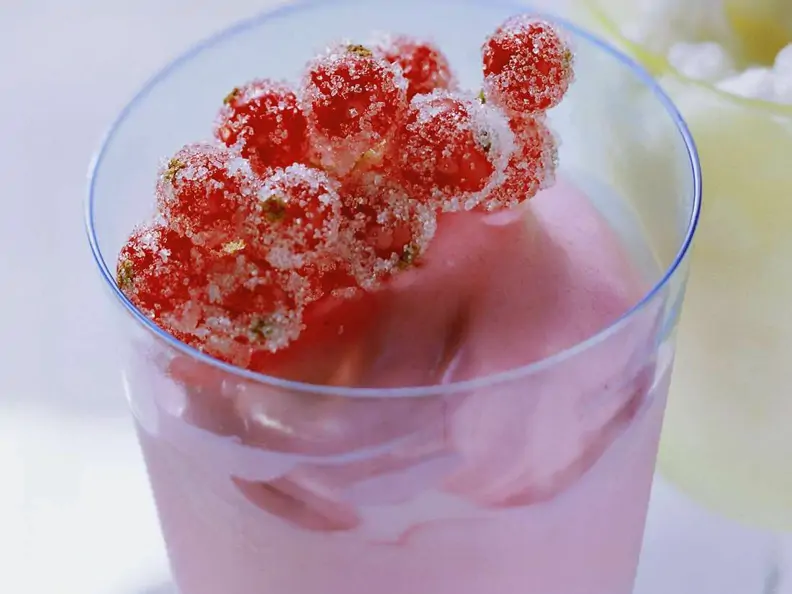 Johannisbeersorbet