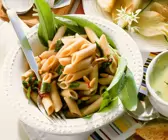 Penne mit Bärlauch