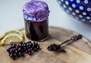 Chia-Holunderkonfitüre