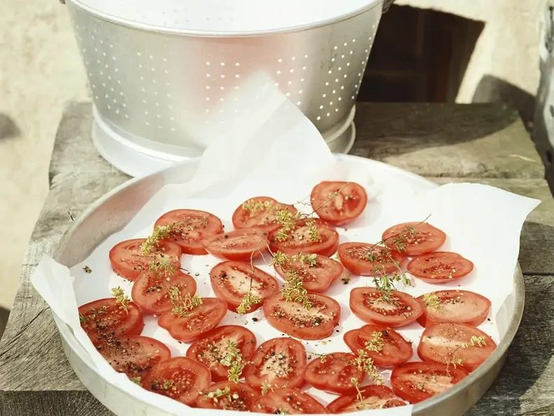 Tomaten trocknen