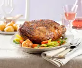 Lammkeule mit Honigkruste