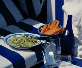 Nudelsalat mit Basilikum
