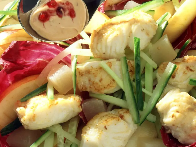 Gurken-Fischsalat