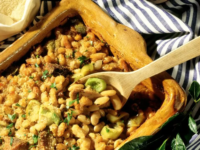 Bohnen-Casserole auf französische Art