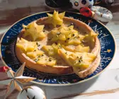Limettentarte mit Sternfrucht
