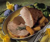 Lammkeule mit Roquefortkruste