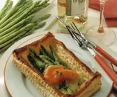 Blätterteig-Spargel-Schnitten