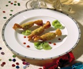 Frühlingsröllchen mit Krabben