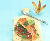 Rotbarben mit Tomaten-Salsa