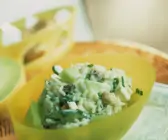 Reissalat mit Honigmelone
