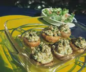 Champignons mit Kräuter-Füllung