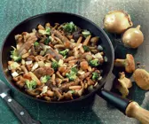 Pilzpfanne mit Lammfilet