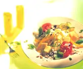 Käse-Reis-Salat