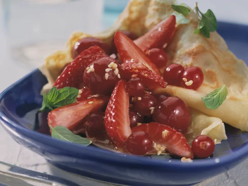 Sommerfrüchte-Pfannkuchen