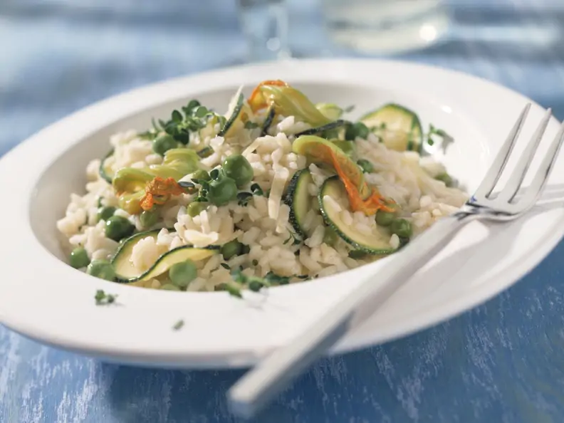Risotto mit Parmesan und Thymian