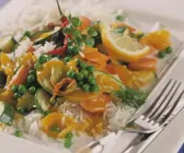 Erbsen-Curry mit Koriander