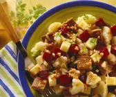 Gemüsesalat mit Rindfleisch