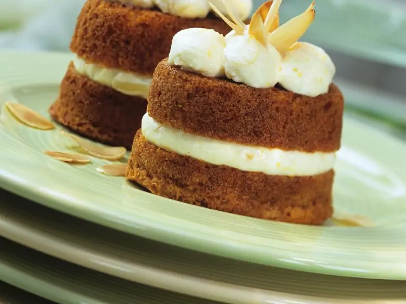 Törtchen mit Quarkcreme