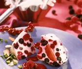 Mousse mit Beeren