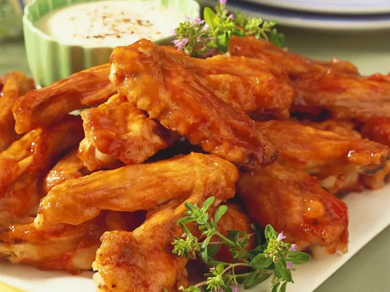 Scharfe Chicken Wings