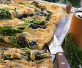 Spinatpizza